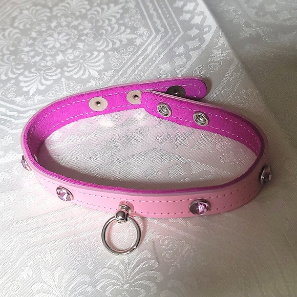 Other - Pink Crystal Collar for Dogs